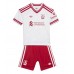 Dječji Nogometni Dres Liverpool Jeremy Jacquet #5 Gostujuci 2026-27 Kratak Rukav (+ Kratke hlače)